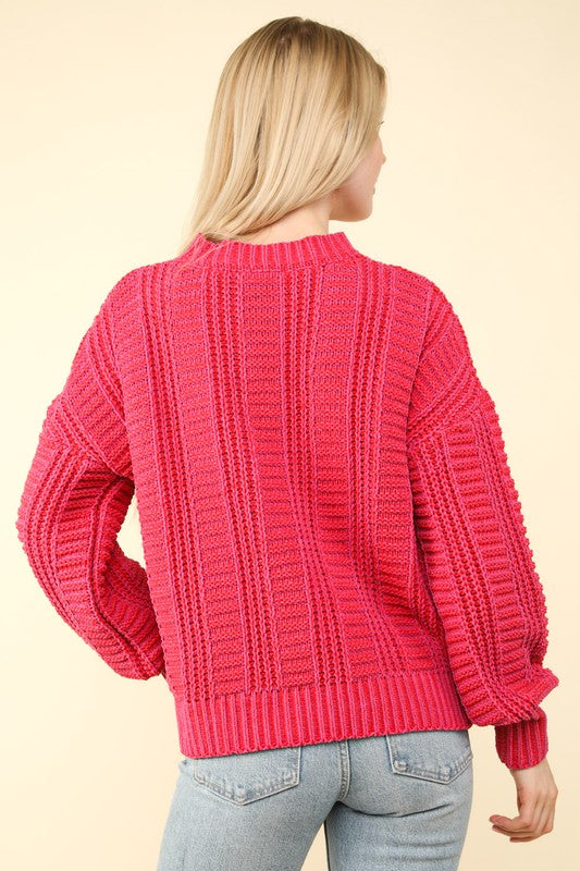 Cozy Up Sweater (Red)