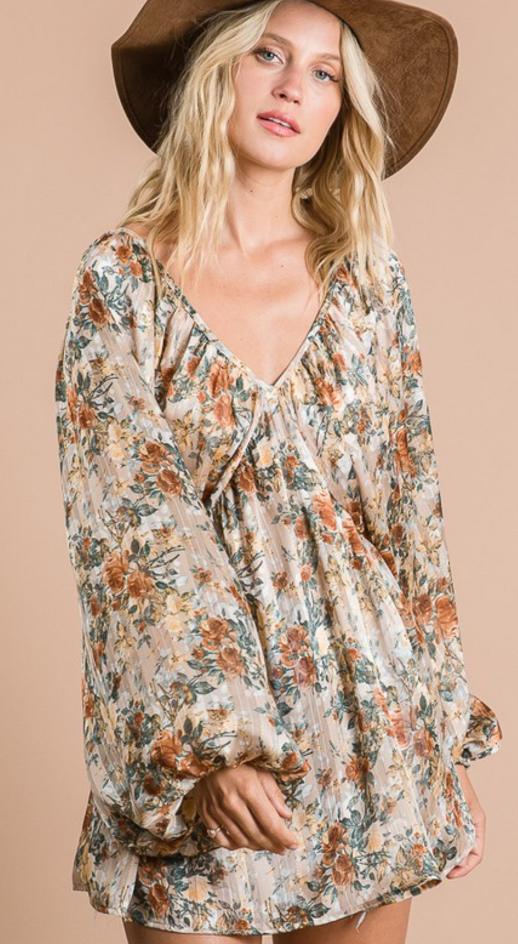 Never Stray Floral Blouse
