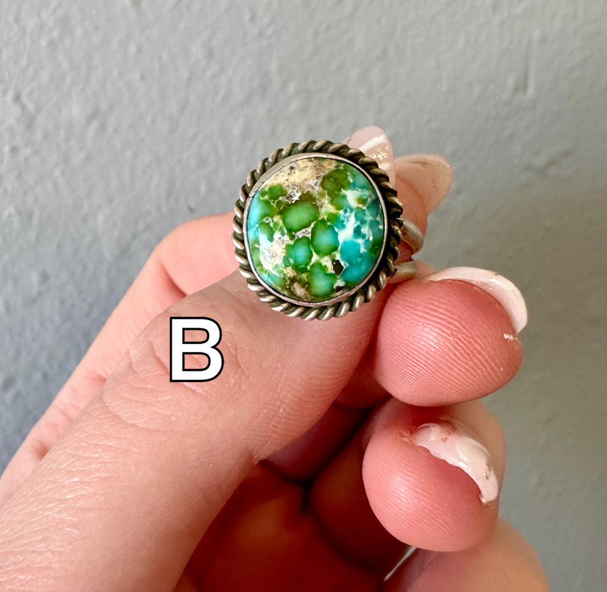 Sonoran Turquoise and Sterling Silver Ring