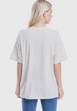 Free Bird America Distressed Graphic Tee