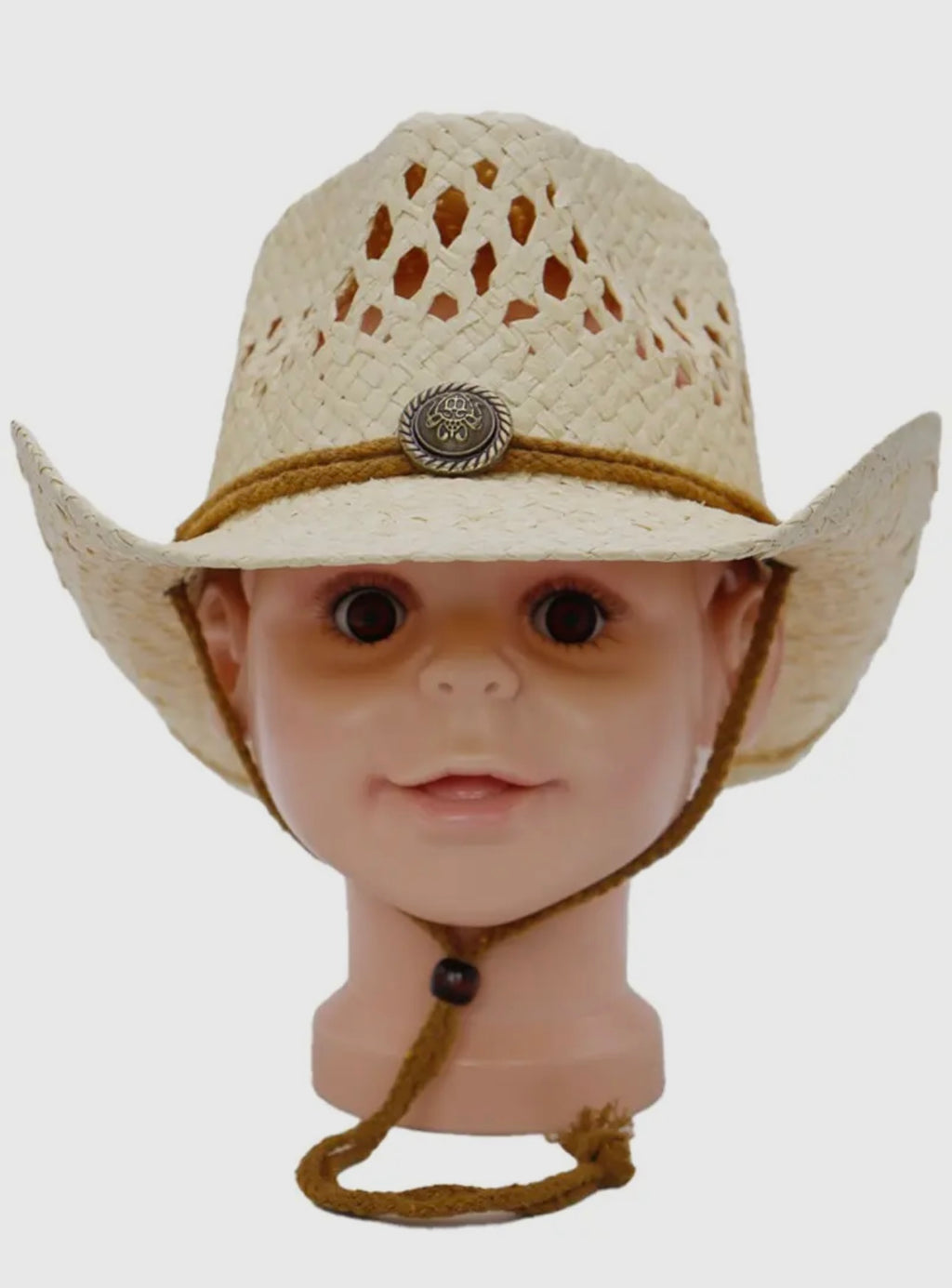 Kids Classic Cowboy Hat (Beige)