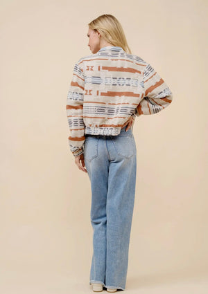 The Ernie Aztec Bomber Jacket