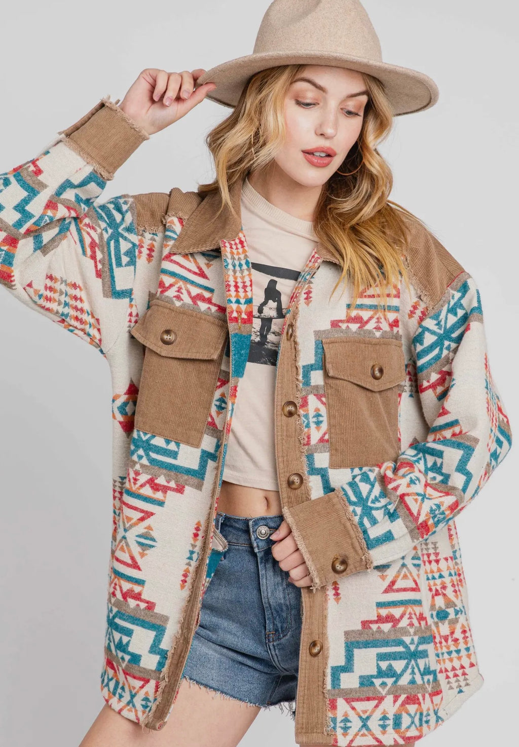Cheyenne Aztec Shacket