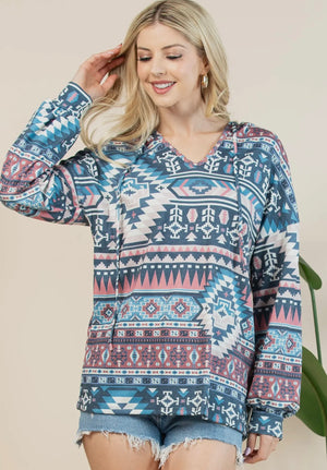Canyonlands Relaxed Pullover Hoodie