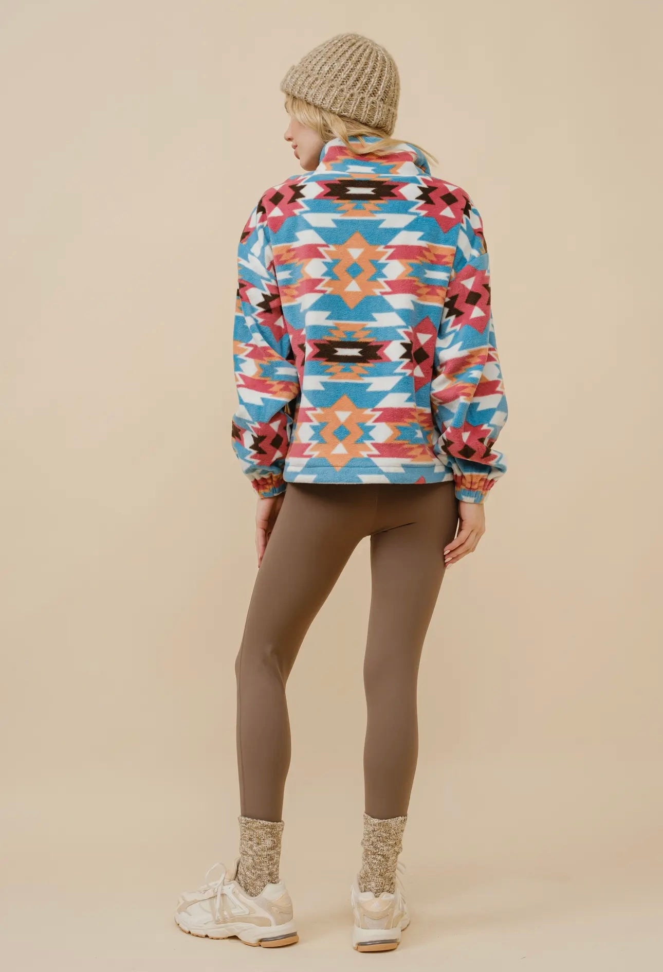 Aztec Fleece Zip Up
