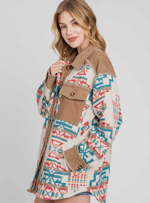 Cheyenne Aztec Shacket