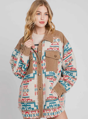 Cheyenne Aztec Shacket