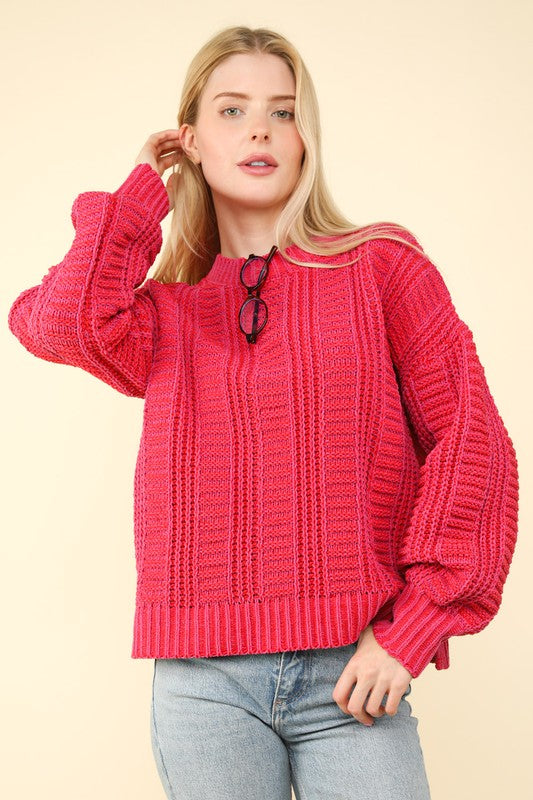 Cozy Up Sweater (Red)