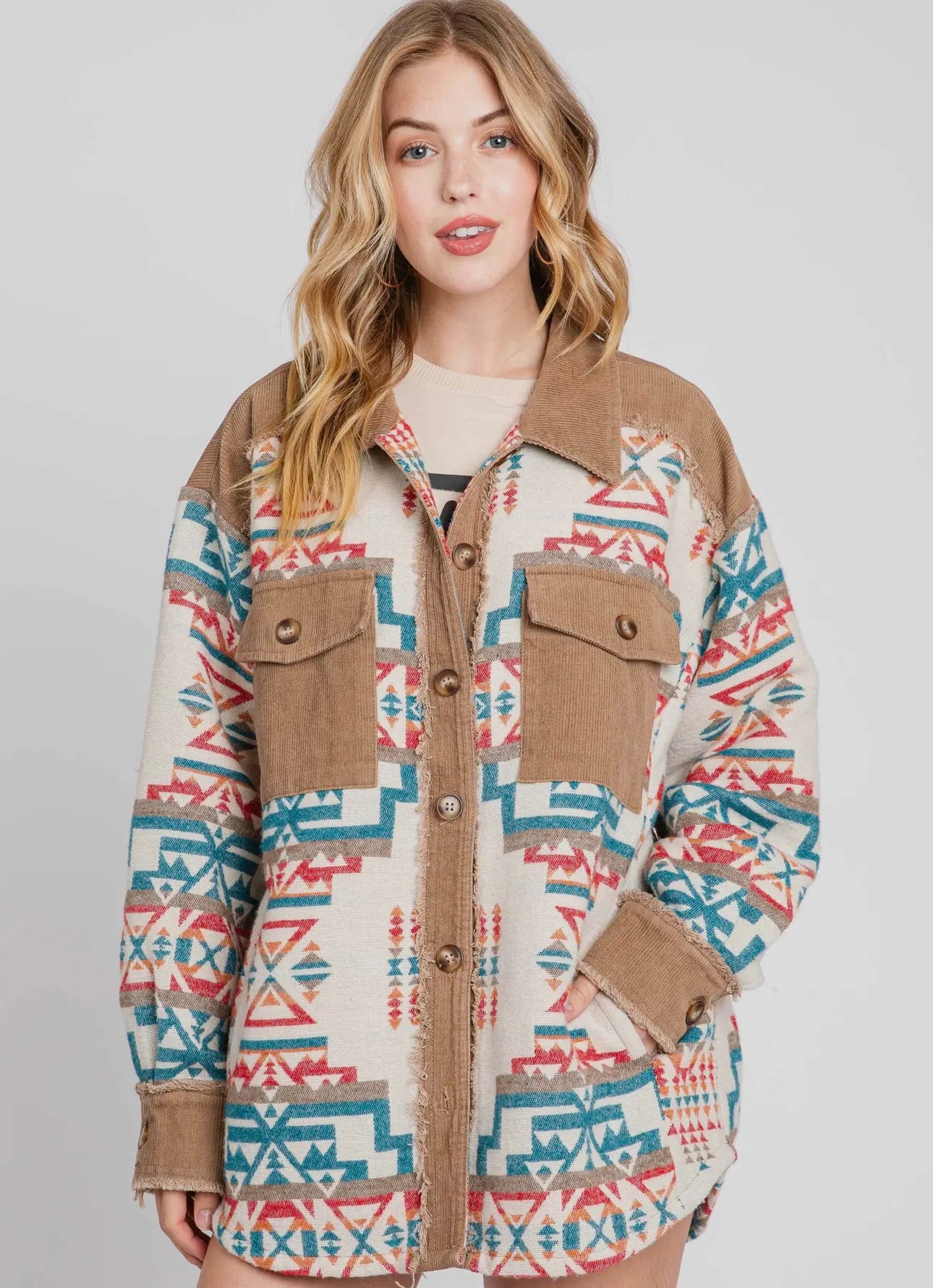 Cheyenne Aztec Shacket