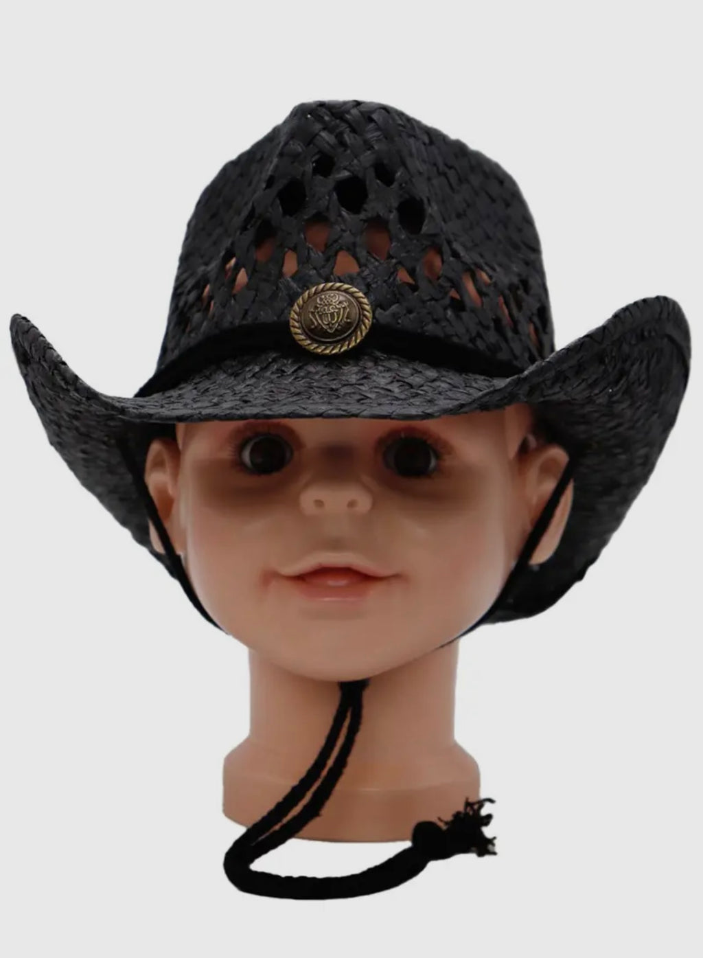Kids Classic Cowboy Hat (Black)