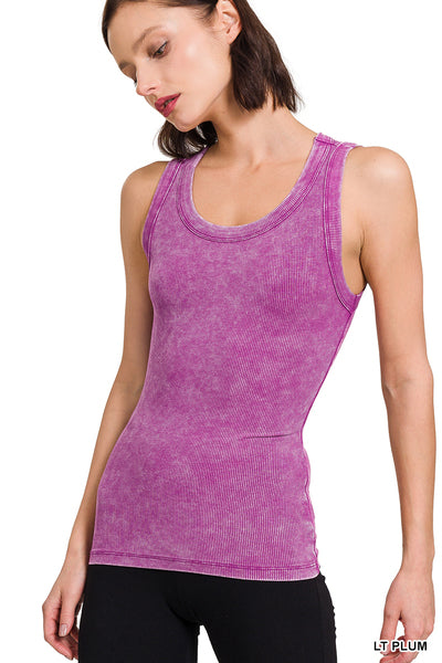 Lt Plum Acid Wash Tank