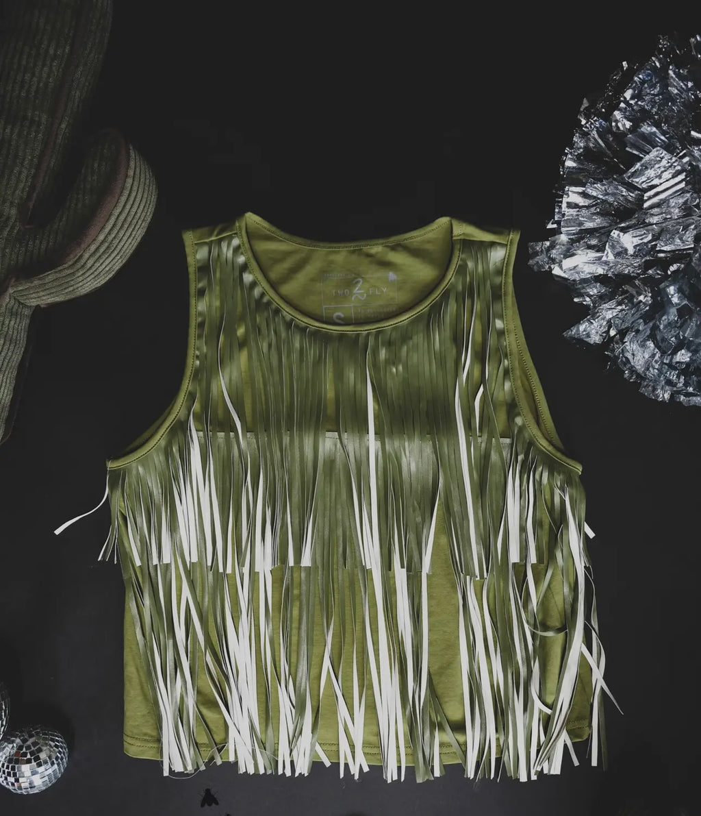 Agave Fringe Top
