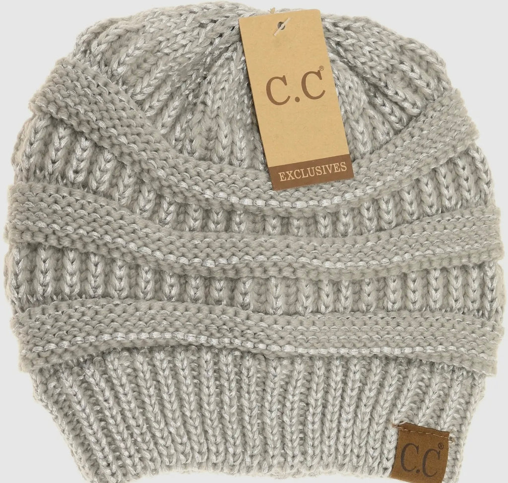 Metallic C.C Beanie