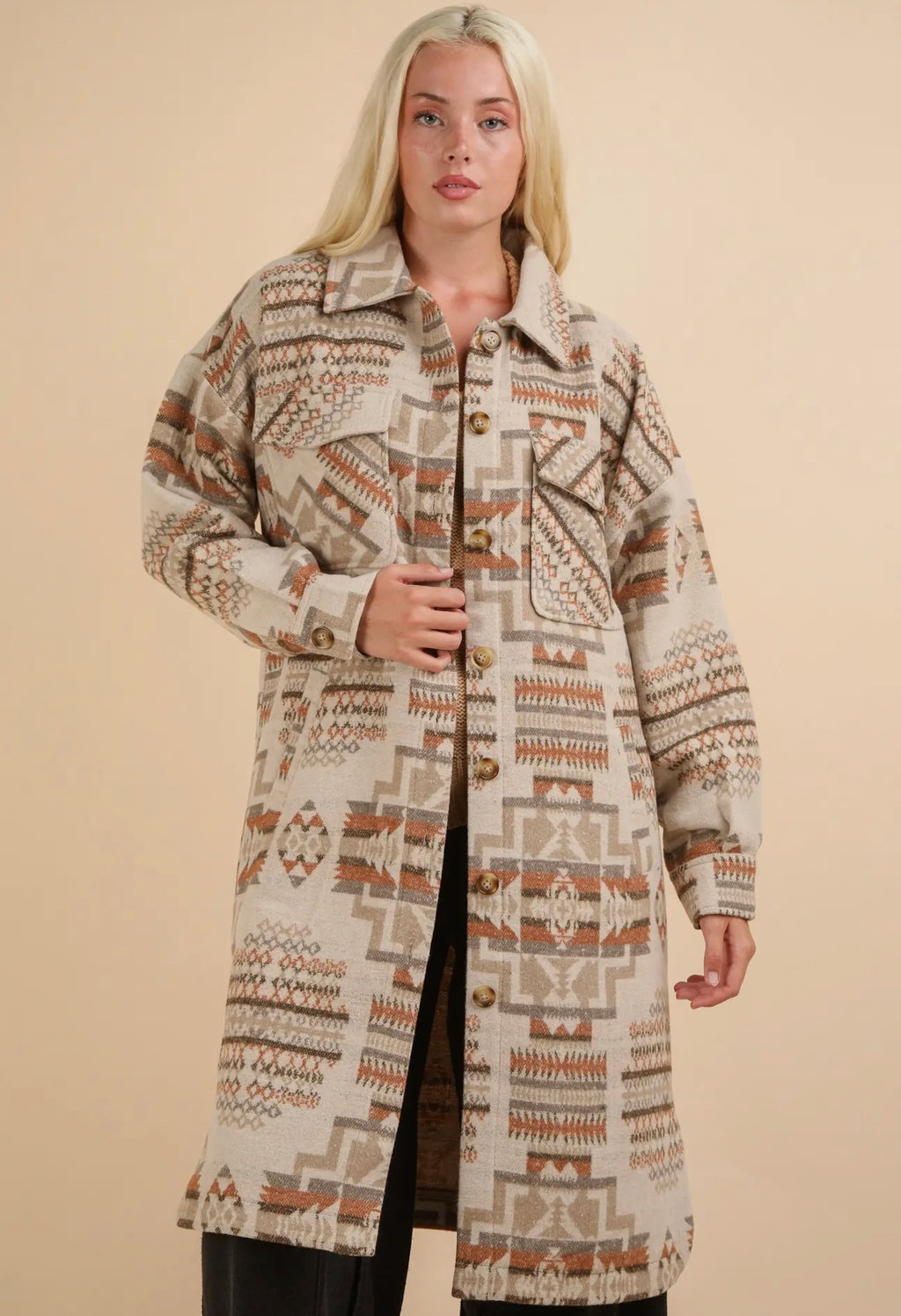 Mojave Moon Aztec Jacket (Mocha Mix)