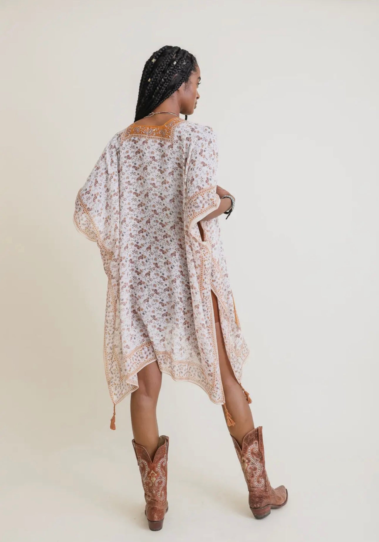 Southern Charm Paisley Kimono