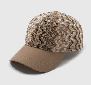 Chevron Woven Cc Ball Cap