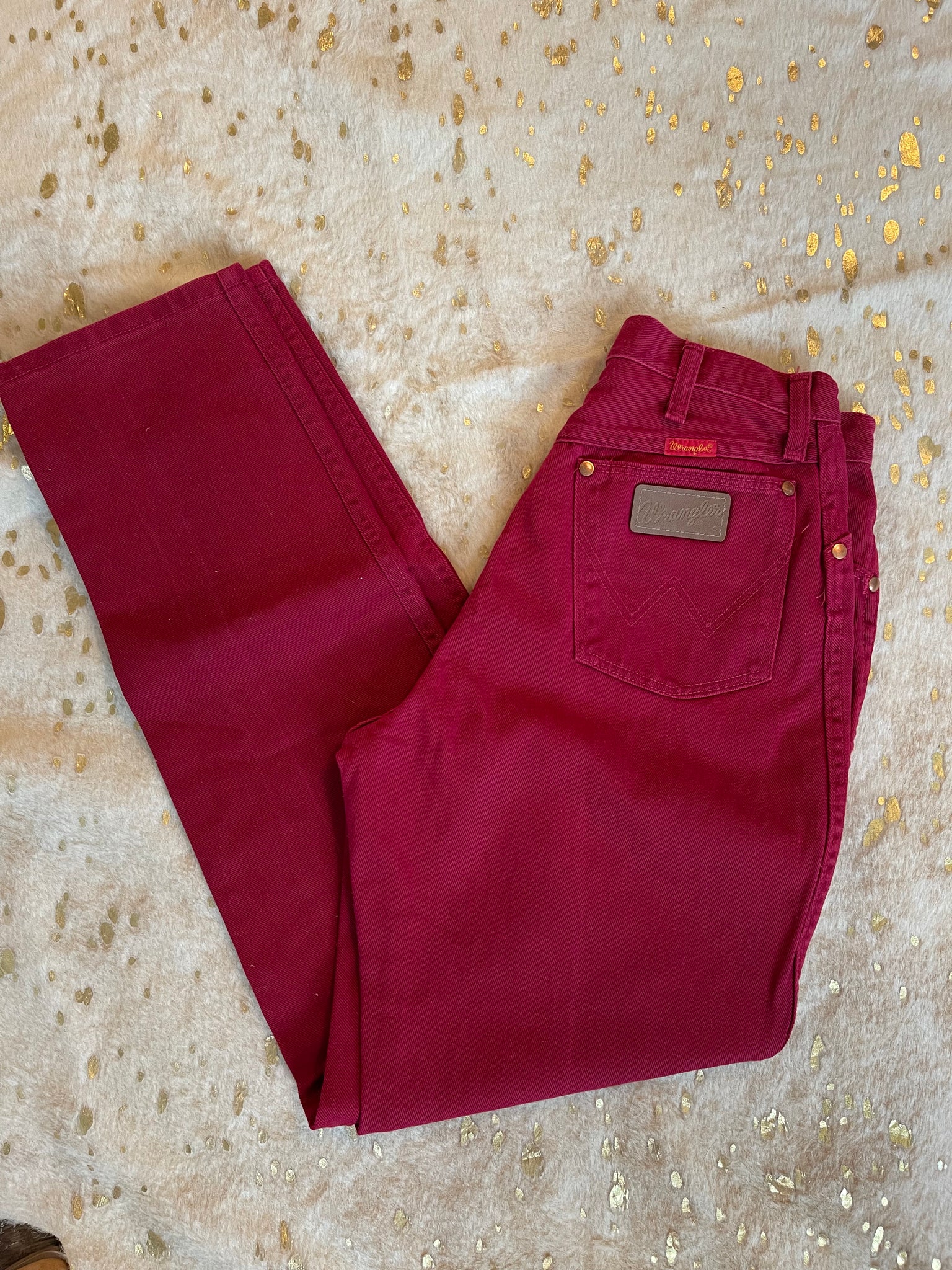 Plum Red Wranglers