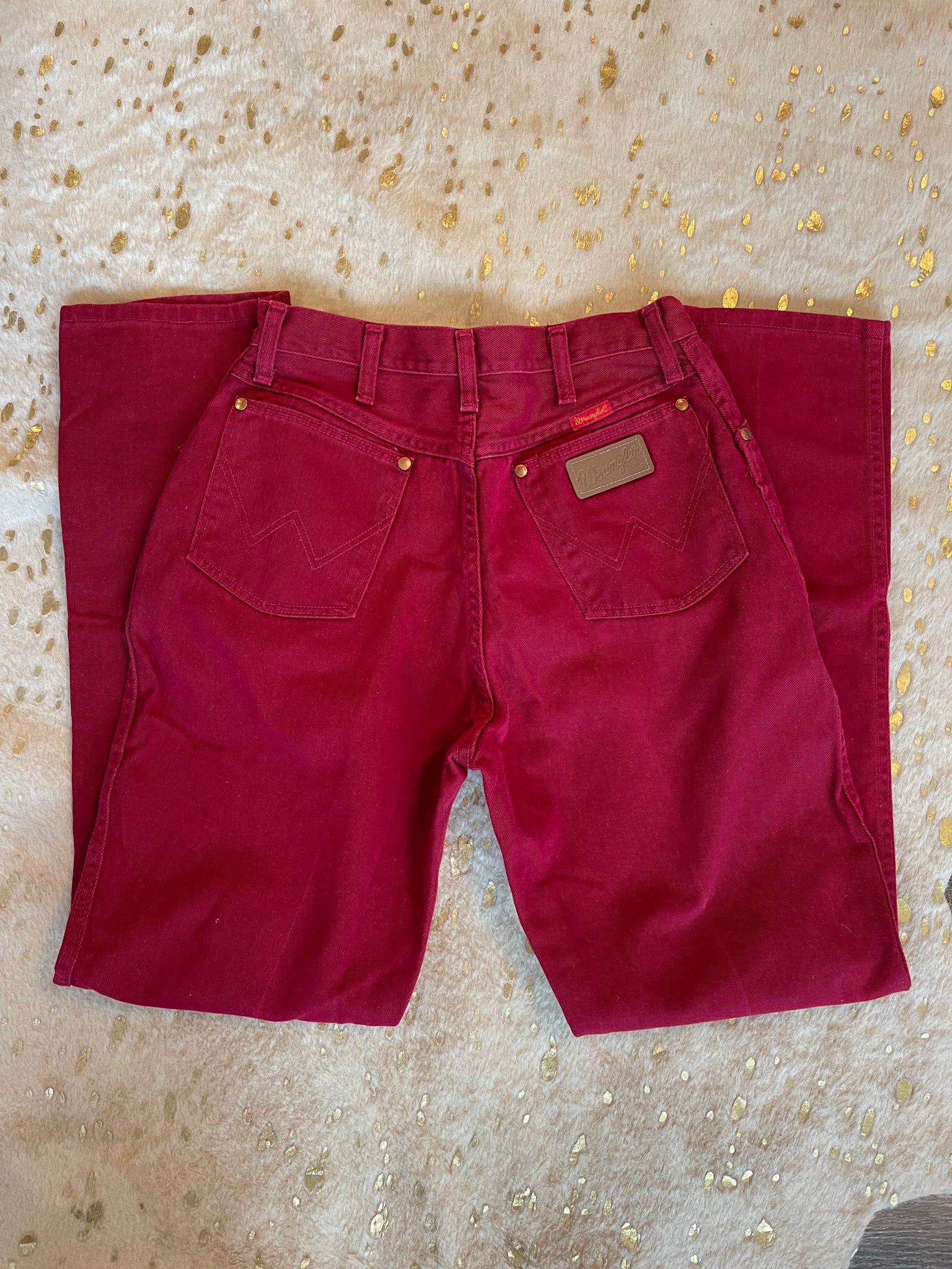 Plum Red Wranglers