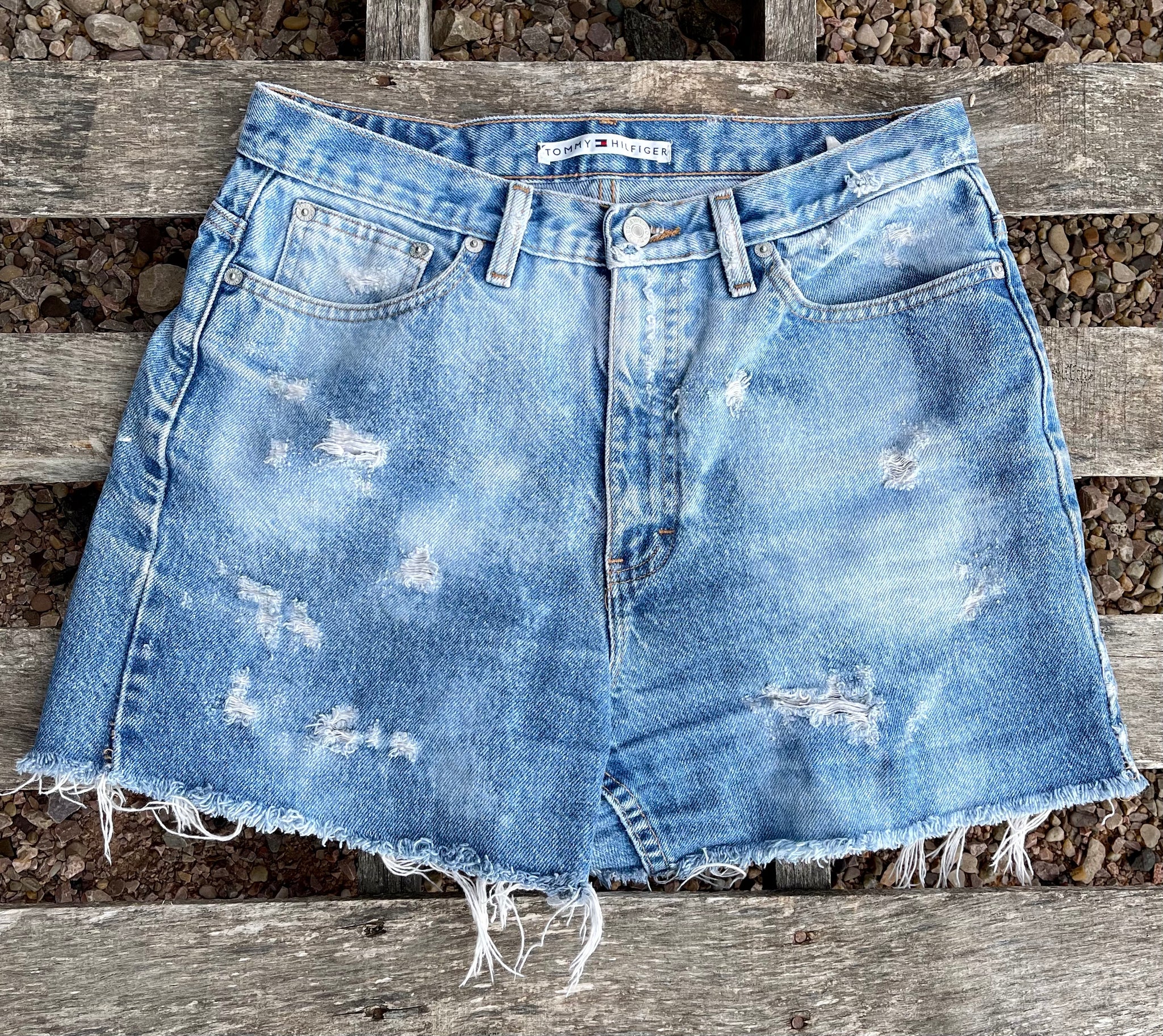 Distressed Tommy Hilfiger Shorts