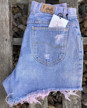 Lee Jean Shorts with Pink 31"