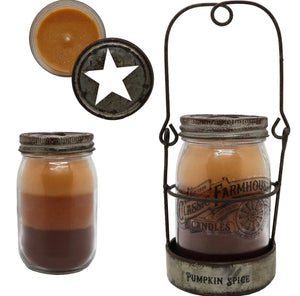 Pumpkin Spice 14 oz Star Jar Candle