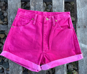 Pink Wrangler Shorts 28"