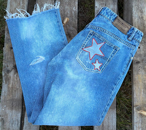 Tommy Hilfiger Hand Painted Star Jeans 31"