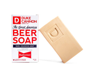 The Great American Budweiser Beer Soap