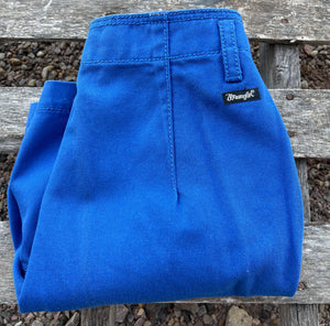 29” Royal Blue Wrangler Shorts