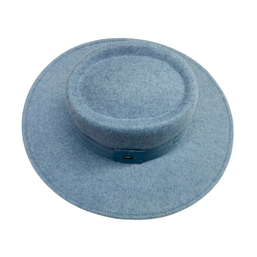 Heather Blue Panama Hat
