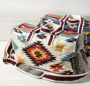 Ruggine Ivory Aztec Travel Bag