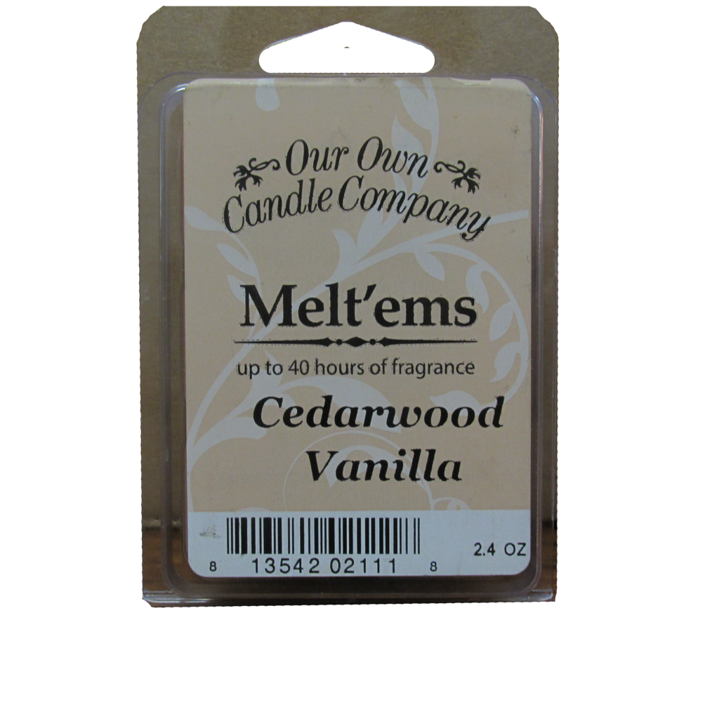 Cedarwood Vanilla Wax Melt-2.4oz