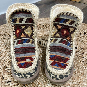 Very G Marvi Aztec & Leopard Boots