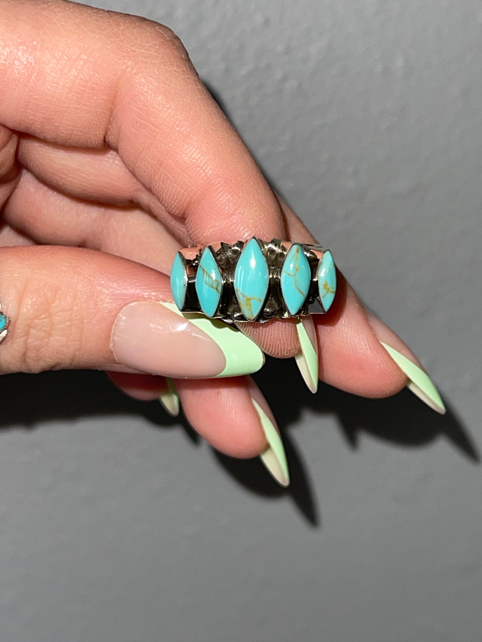 5 Stone Marquise Ring