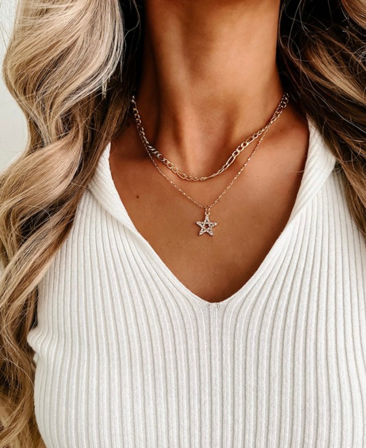 Boho Love Star Layered Necklace
