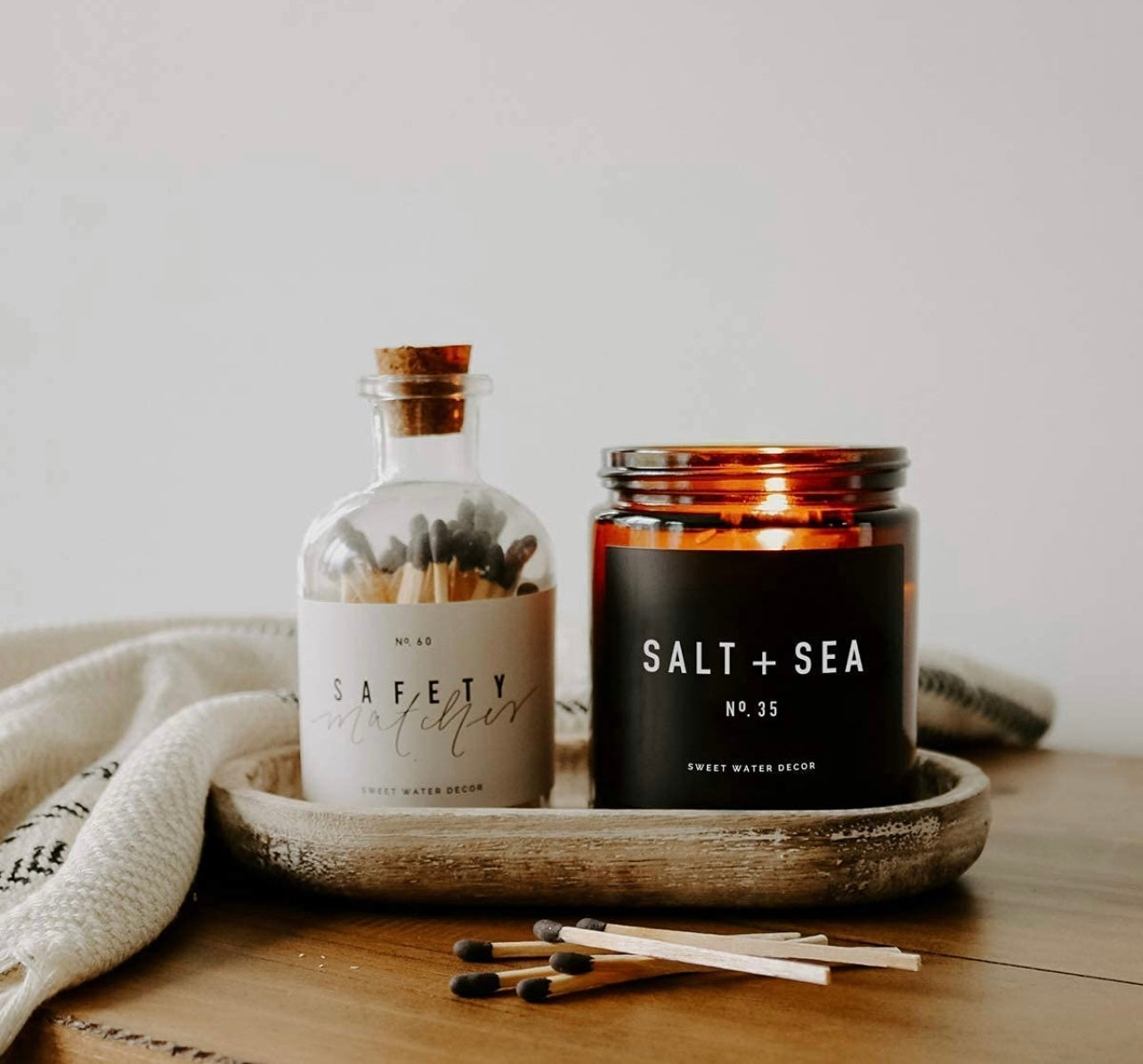 Salt & Sea Soy Candle-9oz