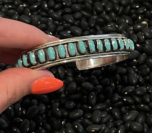 Turquoise Multi Stone Cuff